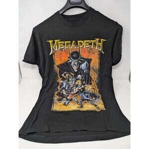Megadeth Dc Comics Dark Knights Death Metal Tshirt Size Med